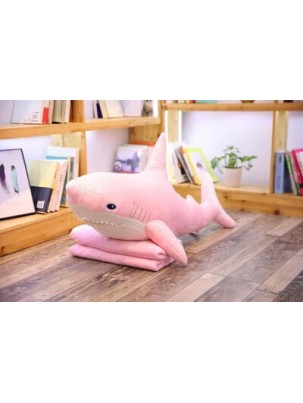  Акула розовая 50 см 