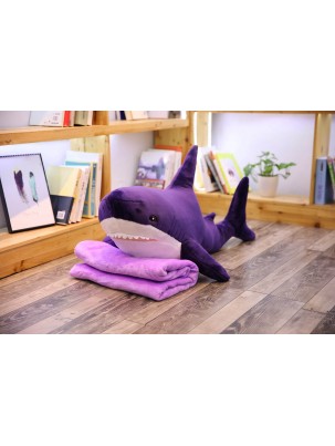  Акула фиолетовая 50 см 