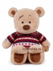 Мишка "Миша в красной майке" 40 см