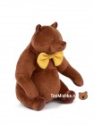 Дизайнерский мишка "Mr.Brown бант" 40 см