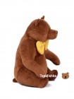 Дизайнерский мишка "Mr.Brown бант" 40 см