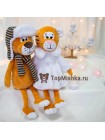 Тигрица в шубке 55 см 